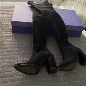 Stuart Weitzman Suede Thigh High Boots